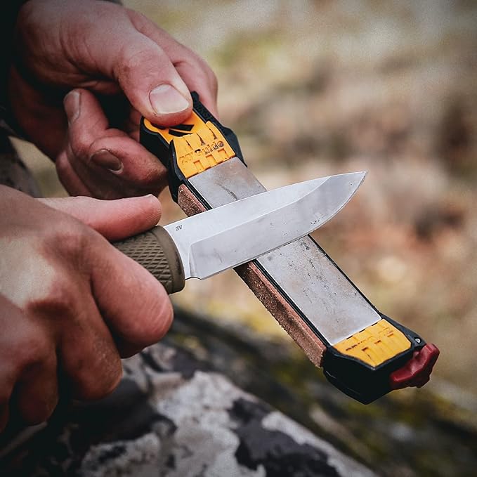 Work Sharp Precision Adjust Elite Set Knife Sharpener value combo bundle with the Guided Field Knife Sharpener