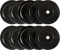 CAP Barbell 2-Inch Olympic Bumper Plate Weight Set with 6 Post Rack | 100-370 lbs | Multiple Options