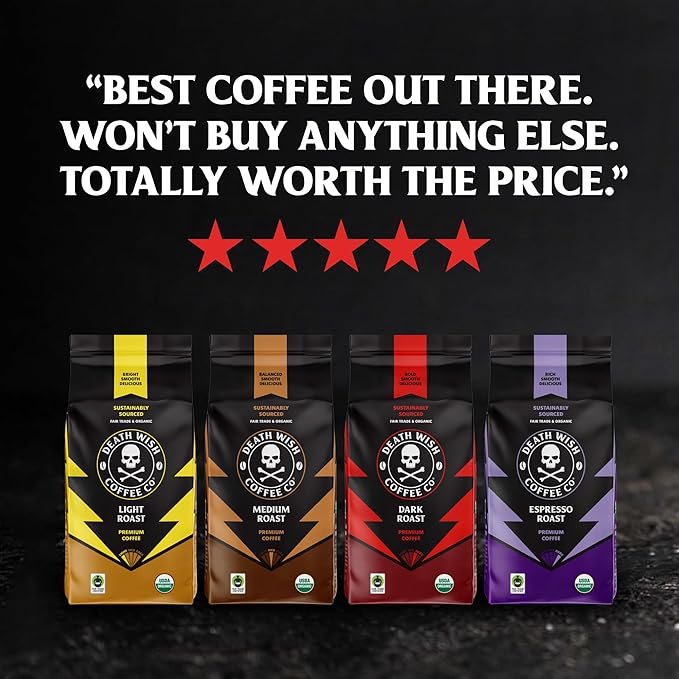 Death Wish Coffee, Espresso Roast Pods (30 Count)