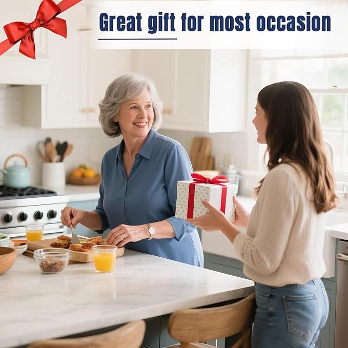 Magnetic Knife Block Without Knives—Black Stainless Steel Double-Sided Magnetic Knife Holder Stand with Strong Magnets, Knife Storage Organizer for Kitchen Counter top, 16 inch