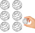 6 PCS Shaker Ball,Large Size 304 Stainless Wire Whisk ball for Mixing Powders,Protein Shakes,Drinks,Shaker Cup Mixer (2 inch)