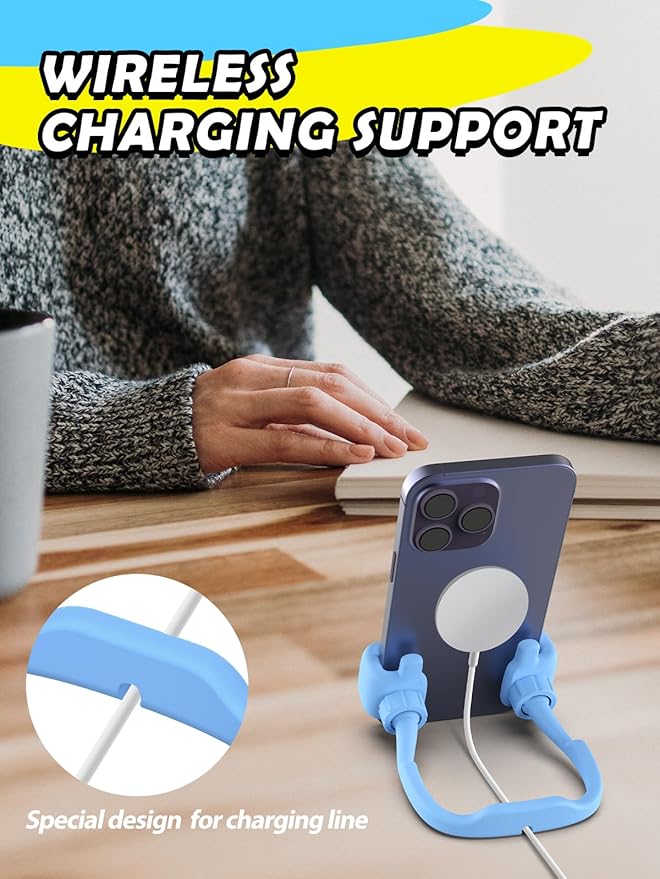 Stocking Stuffers for Teen Boys Girls Kids Christmas: Thumbs Up Lazy Phone Stand Holder Gift for Men Women Adults Funny Gadgets Teenage Dad Father Mom Husband Wife Who Have Everything Cute Things