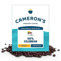 Cameron's Coffee Roasted Whole Bean Coffee, 100% Colombian, 4 Pound
