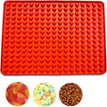 Newk 255 Cavity Pet Treats Mold, Mini Heart Shaped Gummy Mold for Chocolate Drops Mold, Dog Treats Pan, Candy Mold