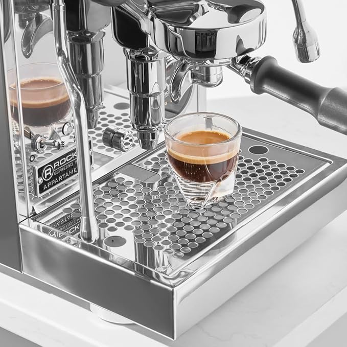 Rocket Espresso Appartamento TCA Espresso Machine (Stainless/Black)