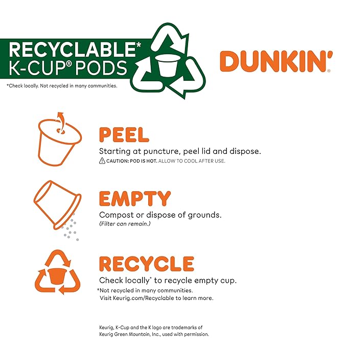 Dunkin' Blueberry Muffin Flavored Coffee, 60 Keurig K-Cup Pods