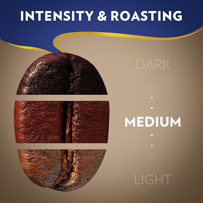 Lavazza Super Crema Whole Bean Espresso Coffee, 2.2lb Bag, Vacuum-Packed