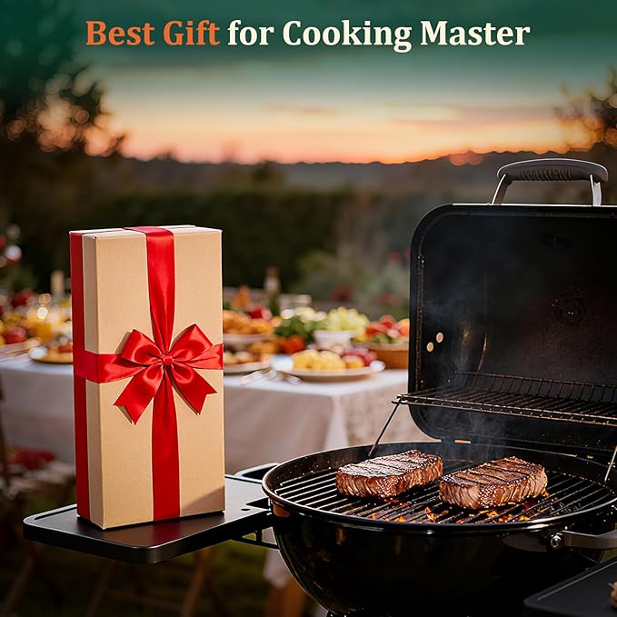TONYFUL Powerful Propane Torch, Kitchen Cooking Torch, Culinary Torch Campfire Starter, Adjustable Grill Torch for Searing Steak, BBQ, Weeding(Propane Tank Not Included)