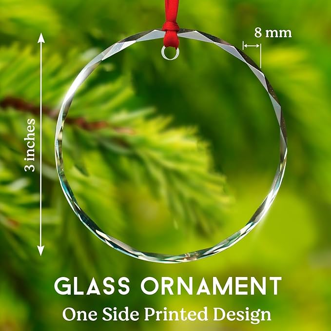 Personalized Xylophonist Christmas Ornament with Text/Name, Xylophone Glass Ornaments Gifts for Music Teacher, Custom Xylophone Player Xmas Tree Ornament, Musical Instrument Lover Glass Keepsake 2025