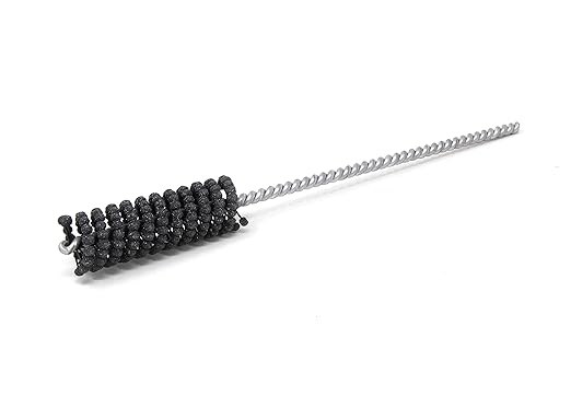 Brush Research BC1212 FLEX-HONE®, 1/2" (12.7mm) Diameter, 120 Grit, Silicon Carbide, For Mild Steel, Stainless Steel, Cast Iron and Softer Ferrous Materials