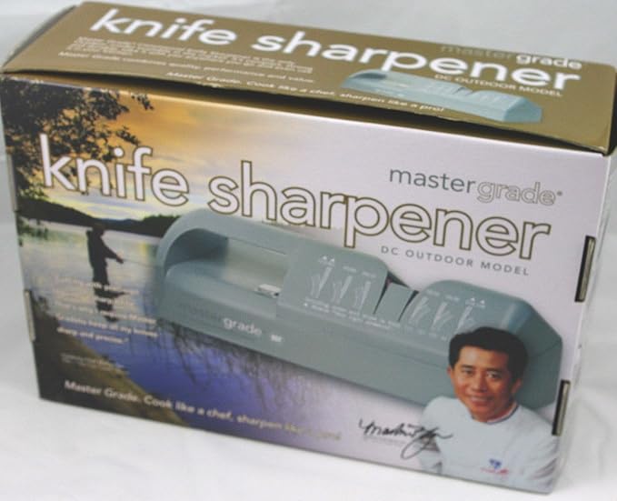 Complete set of Master Grade Outdoor DC Power Commercial Knife Sharpener Bundle Deal with Martin Yan's Knives