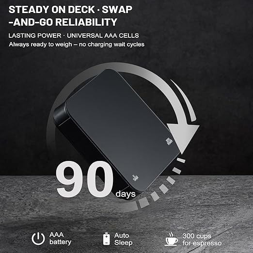 KitchenTour Coffee Scale with Timer (K122-B)