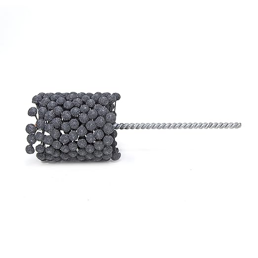 Brush Research BC21880 FLEX-HONE®, 2-1/8" (54mm) Diameter, 80 Grit, Silicon Carbide, for Mild Steel, Stainless Steel, Cast Iron and Softer Ferrous Materials