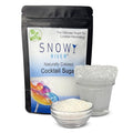 Snowy River Clear, Cocktail & Margarita Sugar Rimmer - Vibrant Color Glass Rimming Sugar with Medium Crystal Texture - 4oz