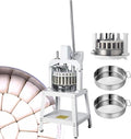 INTSUPERMAI Dough Divider Machine 40 Pcs Manual Dough Divider Rounder Machine Hydraulic Commercial Dough Cutter Bread Maker Lump Spacer Bakery