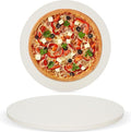 GOOD GAIN Pizza Stone for Oven Grill - 15'' Round Baking Stone for Bread, Pies | Cordierite Oven Stones for Cooking | Indoor,Outdoor | Durable, Heat Shock Resistant (White)