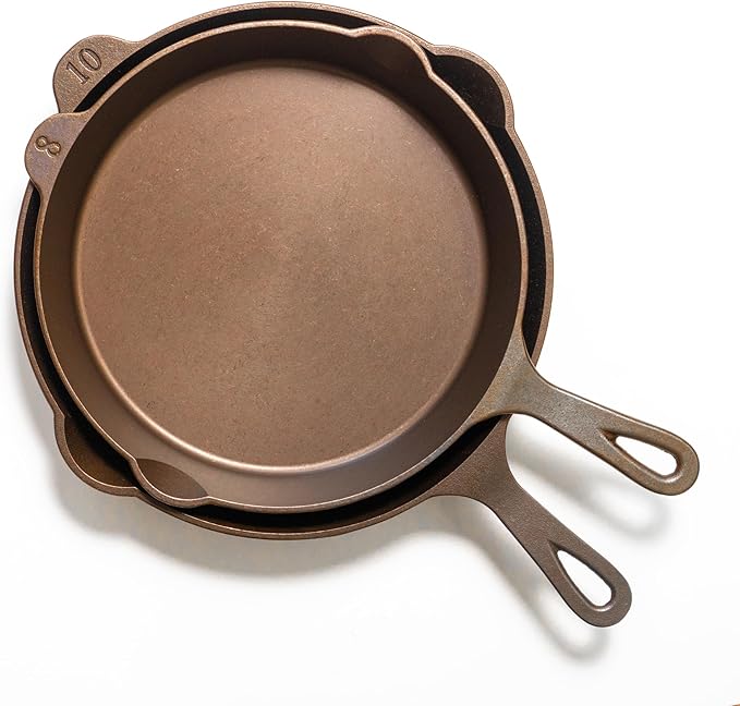 Lancaster Cast Iron No. 10 Skillet - 11-5/8-Inch Pre-Seasoned Heirloom Pan - Made in USA