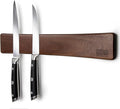 HOSHANHO Magnetic Knife Strips, Magnetic Knife Holder for Wall 16 Inch, Acacia Wood Knife Magnetic Strip Use as Knife Bar, Knife Holder for Kitchen Utensil Organizer