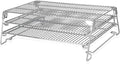 21" 3-Tier Foldable Sliding Jerky Racks for Traeger, Pit Boss, GMG, Camp Chef and More Smoker Grills, 830"² Cooking Space Expansion Accessory for Barrel Pellet Grills