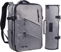 Asaya Chef Knife Backpack with 20 Pocket Knife Roll Bag - Over 30 Pockets for Knives - Knives Not Included (Grey)
