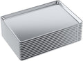 Pack of 12 | 18 in. x 26 in. Full Size Aluminum Bun. / Sheet Pan | Ideal for baking, roasting, cooling, prepping, or storing - a must-have in restaurants, bakeries, and busy kitchens.