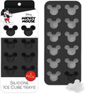 Disney Silicone Ice Cube Tray – 2 Pack Ice Trays for Freezer with Fun Mickey, Minnie & Winnie the Pooh Molds – Flexible BPA-Free Silicone Molds for Ice, Chocolate, and More