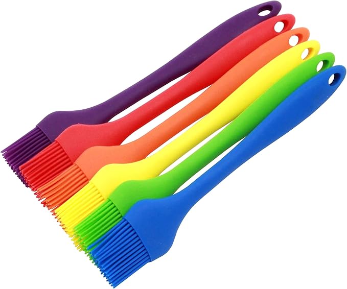 Chef Craft Premium Silicone Basting Brush, 10.25 inch, Purple
