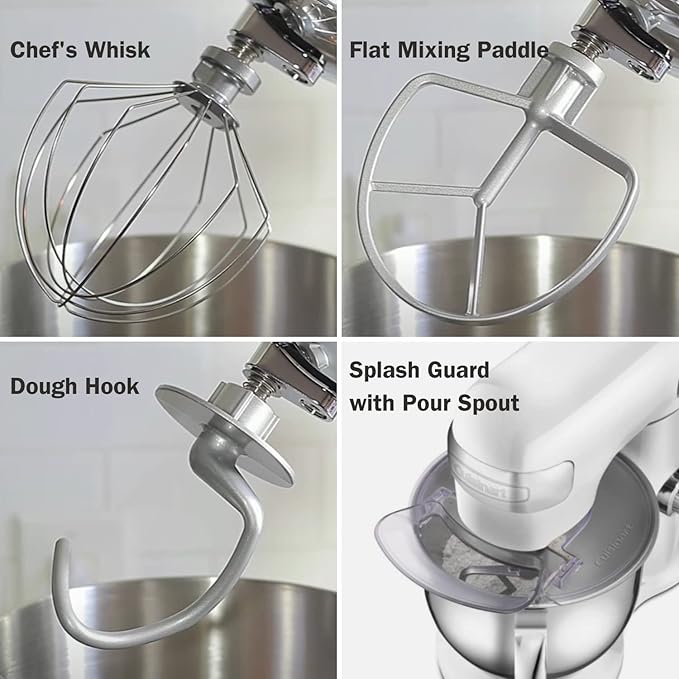 Cuisinart SMD-50GPH Precision Pro 5.5-Quart Digital Stand Mixer with 12-Speeds, 3 Preprogrammed Food Prep Settings, Mixing Bowl, Whisk, Flat Mixing Paddle, Dough Hook, and Splash Guard, Graphite