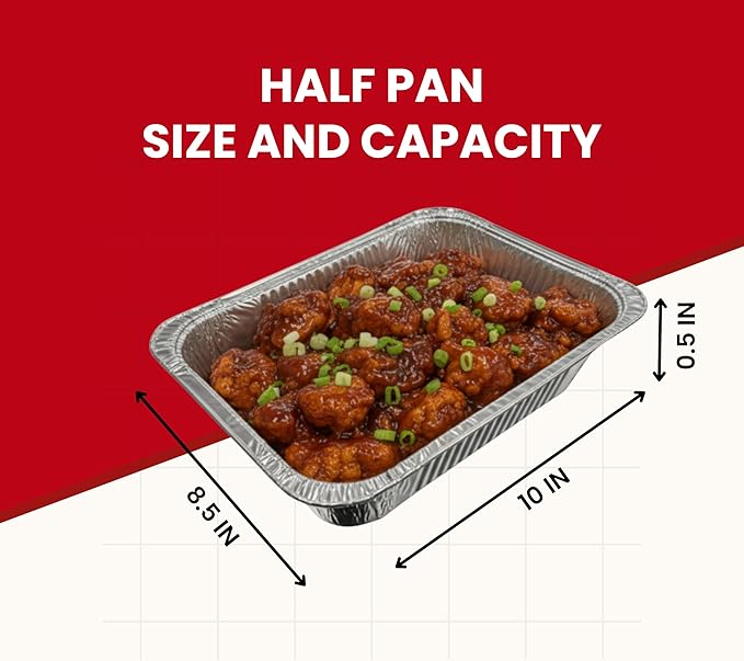 Flame-Free Catering Heat Pads & Buffet Kits – Sustainable Natural Mineral Food Warming Solution for Full & Half Pans (Party Kit/Pack of 8)
