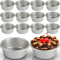 16 Pcs 4 Inch Round Cake Pans Nonstick Aluminum Round Cake Pan Mold Small Smash Cake Baking Pans for Home Baking Cheese Cake Pizza Quiche Leakproof and Easy Release
