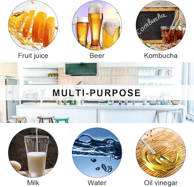 12 Pack 4 oz Swing Top Glass Bottles,Flip Top Glass bottles with airtight Caps for Home Brewing Beer,Kombucha,2nd Fermentation,Kefir,Beverages,Soda,Oils,Vinegar,Limoncello,Vanilla extract