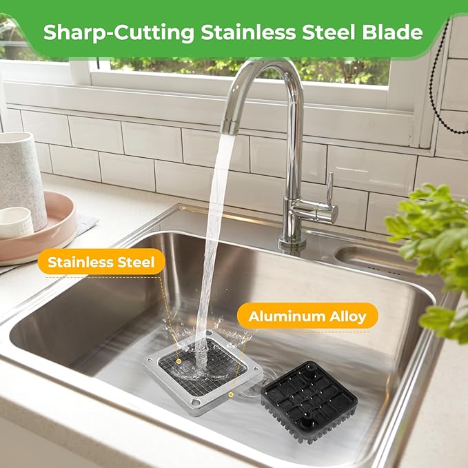 Replacement Chopper 1/4" Blade Commercial Vegetable Chopper Dicer Stainless Steel Blade for Fruit Cutting Machine Tomato French Fries Cutter
