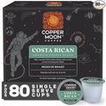 Copper Moon Single Serve Coffee Pods For Keurig K-Cup Brewers, Medium Roast, Costa Rican Blend, 80 Count