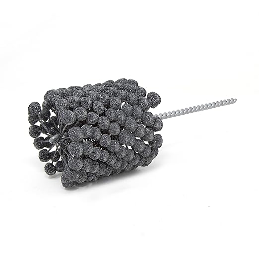 Brush Research BC30060 FLEX-HONE®, 3" (76.2mm) Diameter, 60 Grit, Silicon Carbide, for Mild Steel, Stainless Steel, Cast Iron and Softer Ferrous Materials
