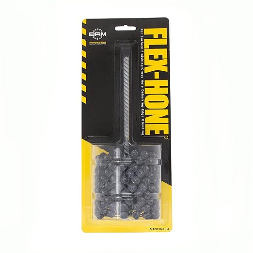 Brush Research BC23480 FLEX-HONE®, 2-3/4" (69.9mm) Diameter, 80 Grit, Silicon Carbide, for Mild Steel, Stainless Steel, Cast Iron and Softer Ferrous Materials