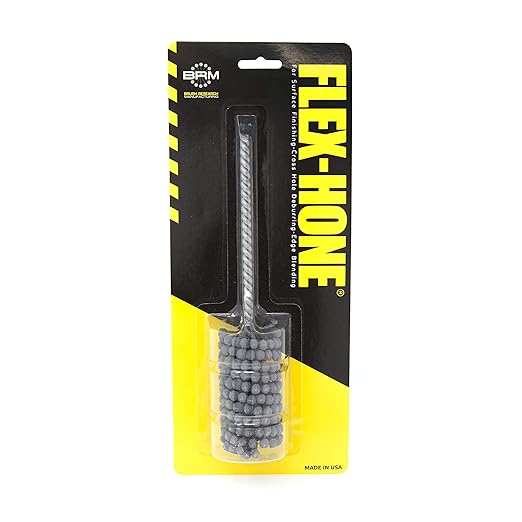 Brush Research BC11432 FLEX-HONE®, 1-1/4" (31.8mm) Diameter, 320 Grit, Silicon Carbide, For Mild Steel, Stainless Steel, Cast Iron and Softer Ferrous Materials
