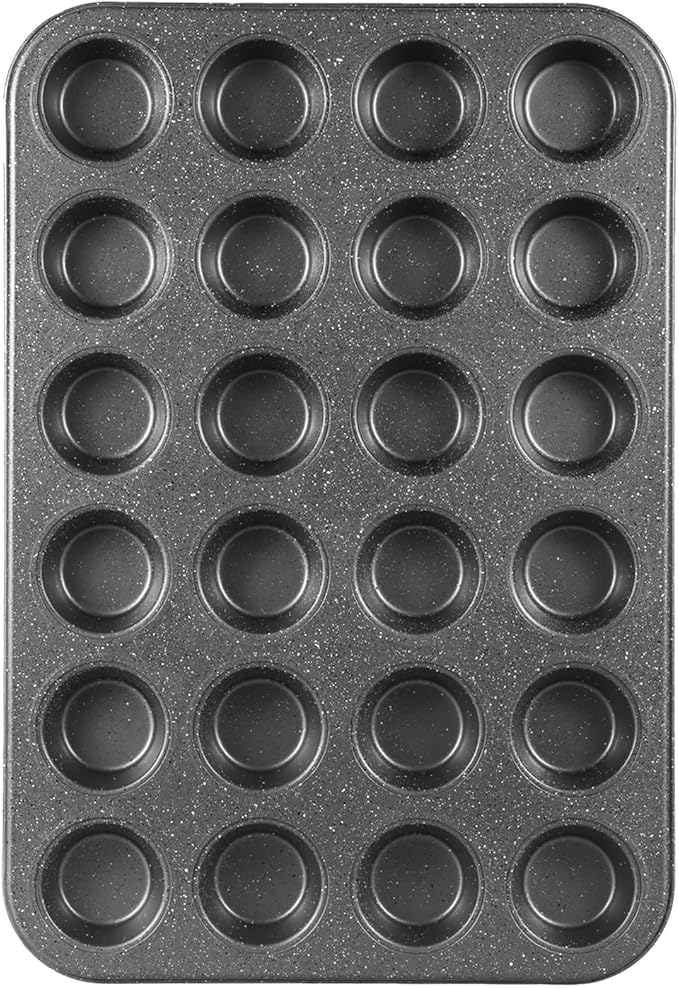 Mini Muffin & Cheesecake Pan, Nonstick 24, Toast Oven Baking Supplies