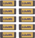 Paint Scraper Carbide Blades Double-Edged Reversible Replacement Blade (2.38"(60mm),10packs) By LU&MN