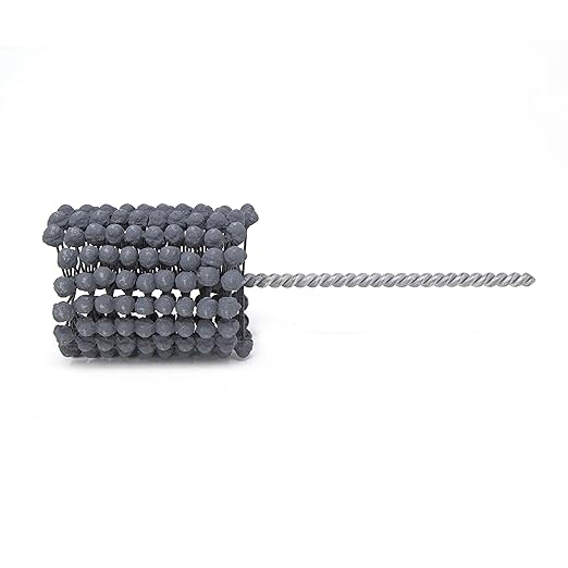 Brush Research BC21432 FLEX-HONE, 2-1/4" (57.2mm) Diameter, 320 Grit, Silicon Carbide, For Mild Steel, Stainless Steel, Cast Iron and Softer Ferrous Materials