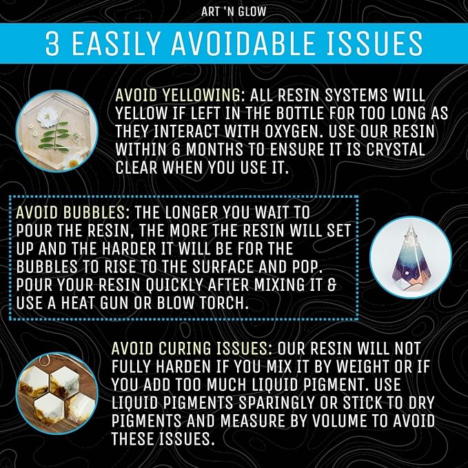 Epoxy Resin for Crystal Clear Casting & Coating – 1 Gallon Kit – UV Resistant, Non-Yellowing, Low Odor, Self-Leveling – for Art, Canvas, Tumblers, Jewelry, Molds, Wood, and Craft - USA Small Business
