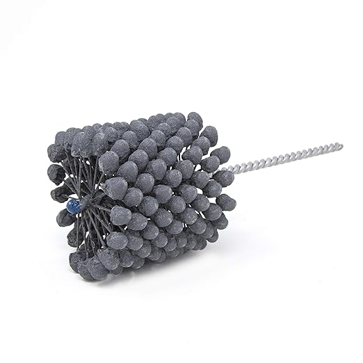 Brush Research BC30024 FLEX-HONE®, 3" (76.2mm) Diameter, 240 Grit, Silicon Carbide, For Mild Steel, Stainless Steel, Cast Iron and Softer Ferrous Materials