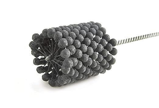 Brush Research BC23812 FLEX-HONE®, 2-3/8" (60.3mm) Diameter, 120 Grit, Silicon Carbide, For Mild Steel, Stainless Steel, Cast Iron and Softer Ferrous Materials