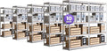 HOMEDANT 5 Tier White Storage Shelves Adjustable Laminated Boltless Garage Metal Shelving Unit Heavy Duty Utility Rack Shelf Warehouse Pantry Closet Kitchen 35.9" W x 16.2" D x 71.3" H White 10Pack