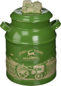 M. CORNELL IMPORTERS 6934 John Deere Milk Can Cookie Jar