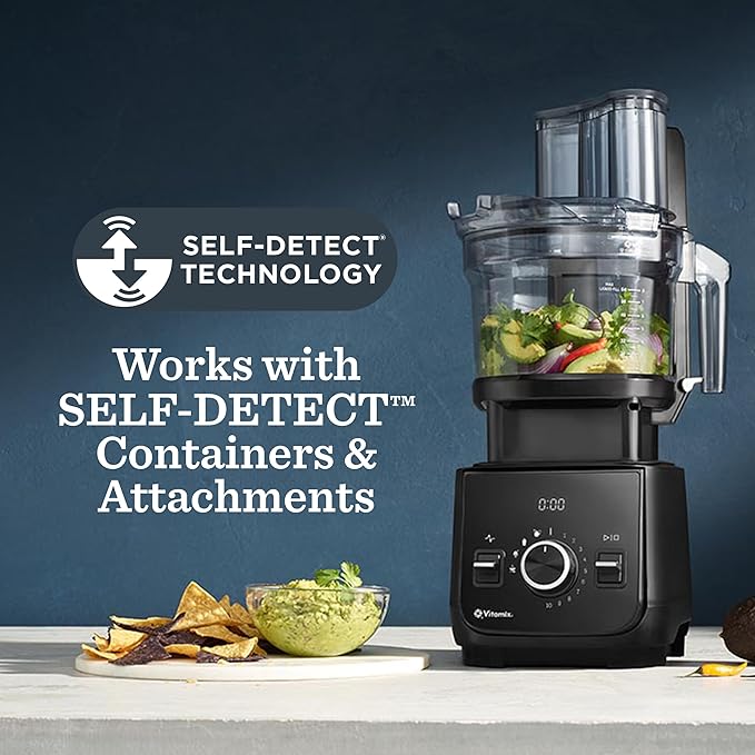 Vitamix Ascent Series X2 Blender with Three Blending Programs, Self-Cleaning Program, Professional-Grade Blender for Smoothies, Soups and More, Stainless-Steel Blades, 48 Oz Container, Midnight Blue