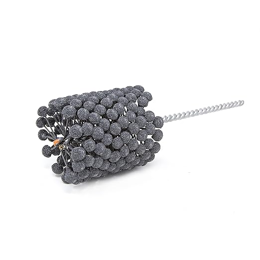 Brush Research BC21480 FLEX-HONE®, 2-1/4" (57.2mm) Diameter, 80 Grit, Silicon Carbide, for Mild Steel, Stainless Steel, Cast Iron and Softer Ferrous Materials