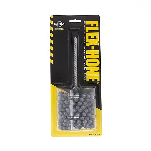 Brush Research BC27832 FLEX-HONE®, 2-7/8" (73mm) Diameter, 320 Grit, Silicon Carbide, For Mild Steel, Stainless Steel, Cast Iron and Softer Ferrous Materials