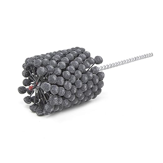 Brush Research BC23818 FLEX-HONE®, 2-3/8" (60.3mm) Diameter, 180 Grit, Silicon Carbide, For Mild Steel, Stainless Steel, Cast Iron and Softer Ferrous Materials