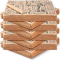 Outus 600 Pcs 8 x 10 inch Deli Wax Paper Sheets Grease Resistant Tray Basket Liners Newsprint Paper Water and Grease Proof Sandwich Wrapping Square Hot Dog Wrappers for Food Baking(Brown)