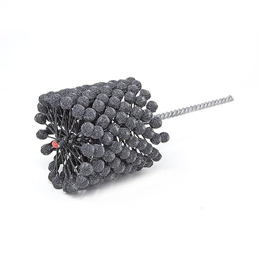 Brush Research BC23480 FLEX-HONE®, 2-3/4" (69.9mm) Diameter, 80 Grit, Silicon Carbide, for Mild Steel, Stainless Steel, Cast Iron and Softer Ferrous Materials